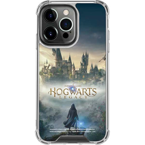 Wizarding World Hogwarts Legacy Main Poster iPhone 14 Pro Clear Case